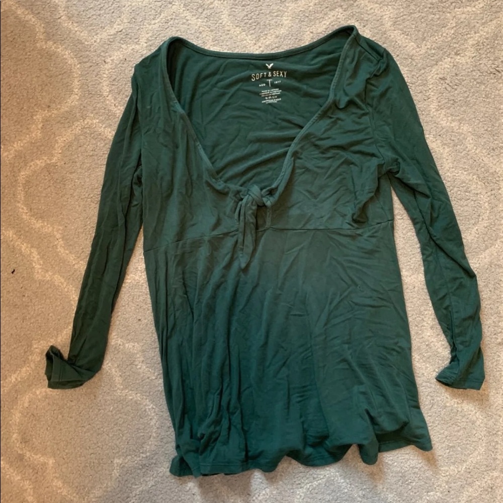 Green shirt